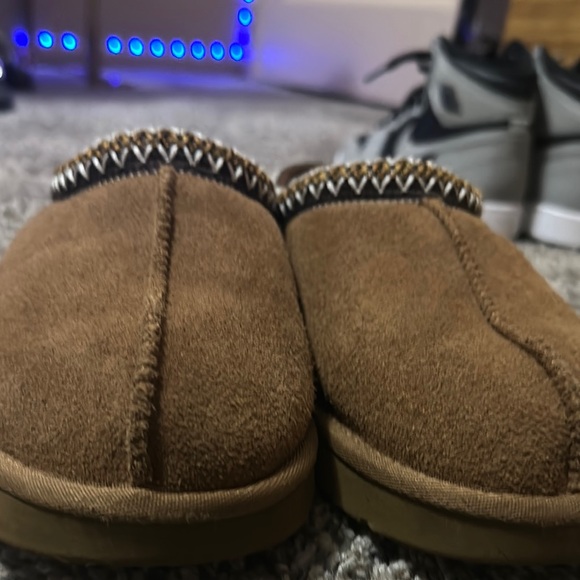 UGG Shoes - UGG Brown Suede Slippers